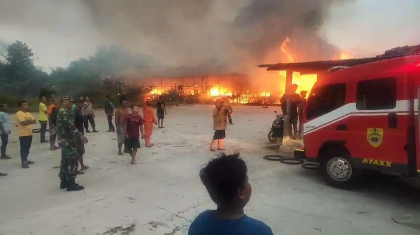 Kandang Ternak Milik Anggota DPRD Sragen Terbakar, Puluhan Ribu Ayam Terpanggang